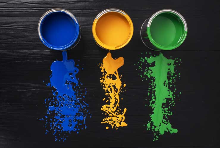 تأثیر کیفیت حلال بر ماندگاری و براقیت رنگها تأثیر کیفیت حلال بر ماندگاری و براقیت رنگها